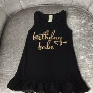 Birthday babe dress sz 24m